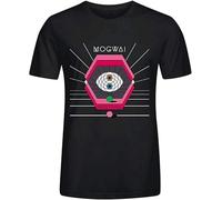 SUXISUUX WUGU Mogwai Rave Tapes T-Shirts for Men Funny Round Neck Black, Black, XL Manches Courtes(Small)