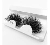suxuMhao 1 paire de faux cils en vison aspect naturel moelleux 8D volume M08