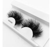 suxuMhao 1 paire de faux cils en vison moelleux aspect naturel 8D volume M02