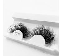 suxuMhao 1 paire de faux cils en vison moelleux aspect naturel 8D volume M13