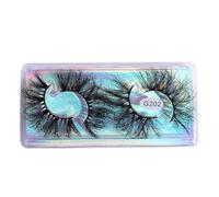 suxuMhao 1 paire de faux cils moelleux aspect naturel volume 8D G202