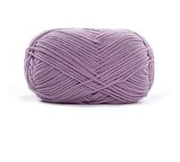 suxuMhao 1 rouleau de fil de laine - Fil doux indispensable pour loisirs créatifs (violet clair) 27