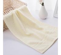 SUXUMHAO 1 serviette de salle de bain, serviette en coton doux super douce et très absorbante pour douche, piscine, spa, salle de sport, 60 x 30 cm (jaune)