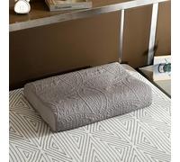 suxuMhao 1 taie d'oreiller en latex offrant une expérience de sommeil confortable pour créer votre propre espace de couchage privé, 35 x 60 cm (gris