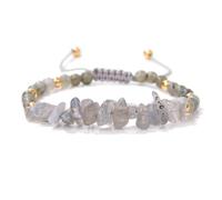 SUXUMHAO Bracelet d'amitié en pierres écrasées pour femmes, bracelet extensible empilable à breloques colorées, bijoux bohèmes d'été, plage, style B