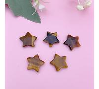 suxuMhao Dispersed Beads Lot de 20 perles en pierre naturelle pour bijoux faits à la main Marron 01