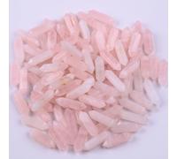 suxuMhao Dispersed Beads Lot de 20 perles en pierre naturelle pour bijoux faits à la main Rose 02