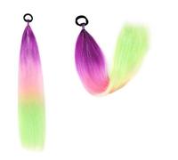 SUXUMHAO Extension de cheveux pour queue de cheval, 60,96 cm de long, 1 pièce en soie résistante à la chaleur, aspect naturel, pour coiffure et occasions spéciales, style I