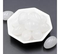 suxuMhao Lot de 10 perles dispersées - Accessoires de bijoux, fournitures de bricolage pour bijoux faits à la main, perles en pierre naturelle dans la catégorie accessoire (blanc) 04