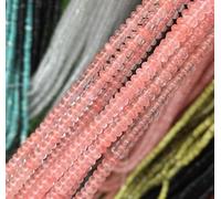 suxuMhao Lot de 2 perles dispersées - Accessoires de bijoux, fournitures de bricolage pour bijoux faits à la main, perles en pierre naturelle dans la catégorie d'accessoires (rose) 02