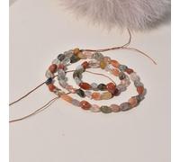 suxuMhao Lot de 5 perles dispersées - Accessoires de bijoux, fournitures de bricolage pour bijoux faits à la main - Perles en pierre naturelle - Catégorie d'accessoires (couleurs mélangées) 01