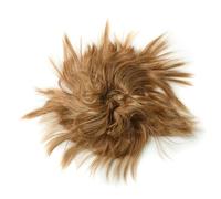 SUXUMHAO Petite extension de chignon désordonnée pour cheveux naturels et bouclés dorés de 20 cm, convient pour un usage quotidien et des occasions