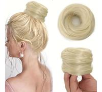 SUXUMHAO Postiche Lisse 1 Pièce 10x10cm Argent Résistant à la Chaleur Fibre Haute Température Texture Réaliste Accessoires de Perruque dans Catégorie