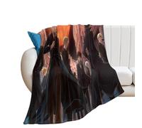 SUYEKON Moriarty The Patriot Anime Poster (8) - Couverture en flanelle pour canapé, sofa, 300 g/m² - Pour décoration de chambre à coucher, pour toutes saisons - 152,4 x 203,2 cm