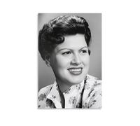 SUYEKON Patsy Cline Poster rétro chanteur (6) - Impression artistique murale - Peinture murale - Décoration familiale - 20 x 30 cm