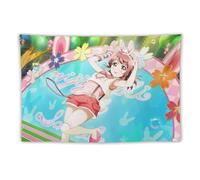 SUYEKON Poster d'anime Love Live Uehara Ayumu Animal Tapisserie murale Impression Cadeau Peinture Tapisserie d'art Décoration d'intérieur 101,6 x 152,4 cm