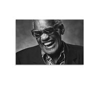 SUYEKON Ray Charles Poster sur toile Art pictural 6 Impression sur toile Décoration murale 20 x 30 cm