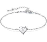 Suyi Bracelet en argent pour 16e 18e 30e anniversaire pour femme, Alliage.