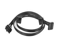 Suyitai Câble d'alimentation modulaire de rechange pour Cooler Master VSM750 VSM650 VSM550 70 cm 5 broches vers 3 SATA