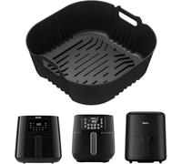 Suyoo Airfryer Moule en silicone pour Philips XL 6,2 L HD9270/90, Philips 5000 série XXL HD9285/90, panier en silicone pour Airfryer COSORI 4,7 l, accessoire réutilisable