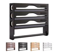 SUYOPPM Distributeur Aluminium Et Film Alimentaire avec Porte Sopalin Cuisine, Distributeur Film Alimentaire avec Coupeur, Derouleur Papier Alimentaire Sopalain, Film, Alu, Papier De Cuisson