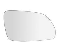 Suysion Verre de Rétroviseur Droit Chauffant Convexe avec Support Compatible VW Polo 9N 2005-2009 & Skoda Octavia 1Z3/1Z5 2004-2008 - Miroir Extérieur Réglable Auto