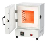 SUYUDD Four Électrique pour Poterie À Domicile, Four De Table Compact 2000 W, Four Électrique De Laboratoire pour Poterie Céramique, Température Maximale 1150 °C, pour La Fabrication De Bijoux