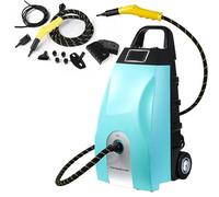 SUYUDD Nettoyeur Haute Pression, Nettoyeur Vapeur Puissant, Kit 9 Accessoires Professionnels, Réservoir d’Eau 3,5L, 3000W pour Traitement Anti-Bactérien, Nettoyeur Vapeur Salle de Bain