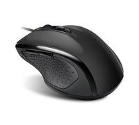Suza Advance Shape 6D - Souris - pour droitiers - optique - 6 boutons - filaire - USB - rouge