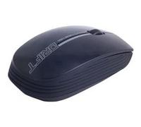 Suza DRIFT S-190BK - Souris - optique - 3 boutons - sans fil - 2.4 GHz - récepteur sans fil USB - noir Noir G