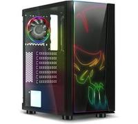 Spirit of Gamer Ghost One - Tour - ATX - panneau latéral fenêtré - pas d'alimentation (ATX) - noir - USB/Audio