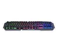 Suza Spirit Of Gamer PRO-K5 - Clavier - backlit - USB - AZERTY - Français - noir
