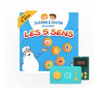 Lunii - Histoire à écouter Suzanne et Gaston découvrent les 5 sens