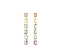 Suzanne Kalan Rainbow Pastel Drop Boucles d'oreilles 14 ct. Or PE673C-YG - Femme - Gold