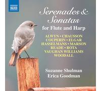 Suzanne Shulman – Serenades et Sonates pour Flûte et Harpe – CD – NAXOS