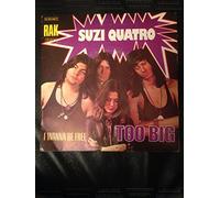 SUZI QUATRO - TOO BIG - 7 inch vinyl / 45