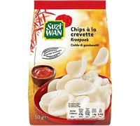 SUZI WAN - Chips À La Crevette 50G - Lot De 4