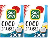 SUZI WAN Creme de Coco 200ml (Lot de 2)