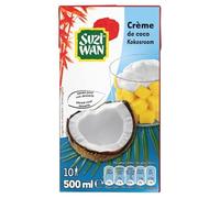 SUZI WAN - Crème De Coco 500Ml - Lot De 3 - Vendu Par Lot