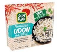 Suzi Wan - Délicieuses nouilles udon précuites pour wok, 2x150g - 300g | Saveurs du Monde - Asie | Prêtes en un clin d'oeil - Le Lot De 3