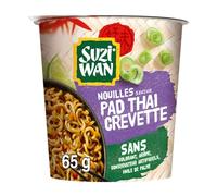 SUZI WAN Nouilles en pot saveur Pad Thai Crevettes 65g