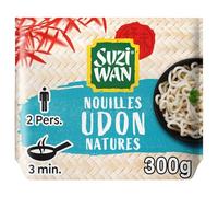 SUZI WAN - Nouilles Udon Précuites Gourmandes pour Wok, 2 paquets 300g - Lot de 3