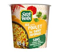 SUZI WAN Riz en pot saveur Poulet au Curry Japonais 65g