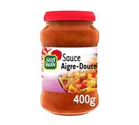 SUZI WAN Sauce à cuisiner asiatique AIGRE-DOUCE 400 g - Pack de 6 unités