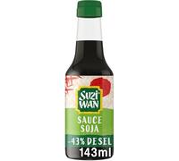 SUZI WAN Sauce Soja Allégée en Sel 143ml