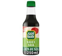 SUZI WAN Sauce Soja Allegee en Sel 250ml