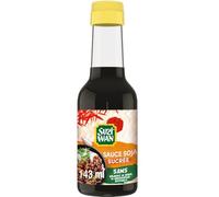 SUZI WAN - Sauce Soja Sucrée au Goût Doux et Aromatique, Idéale pour Marinades et Plats (143 ml) - Le lot de 4