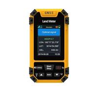 SUZLAZYR Compteur terrestre GPS Portable Professionnel, Machine d'arpentage du récepteur GNSS avec écran Couleur LCD 2,8'' pour la Mesure de Surface