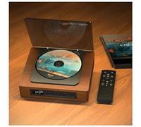 SUZLAZYR Lecteur CD Portable - Lecteur CD Bluetooth rétro Haut-parleurs HiFi intégrés, Télécommande, Prise en Charge du câble d'entrée AUX et USB, Lecteur de Musique pour la Maison et la Voiture