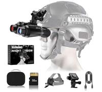 SUZLAZYR Lunettes de vision nocturne NV8300 pour adultes, jumelles numériques avec vision nocturne 3D 4K, mise au point manuelle et zoom 8X, pour chasse et camping.